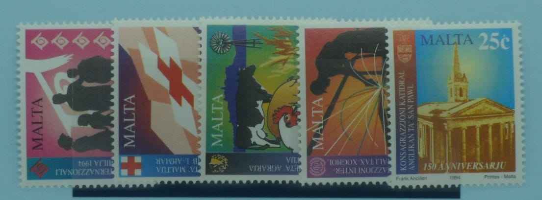 Malta Stamps, 1994, SG960-964, Mint image 0