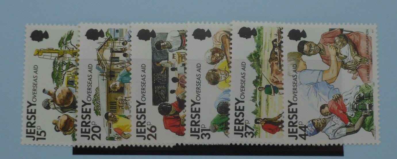 Jersey Stamps, 1991, SG558-563, Mint image 0