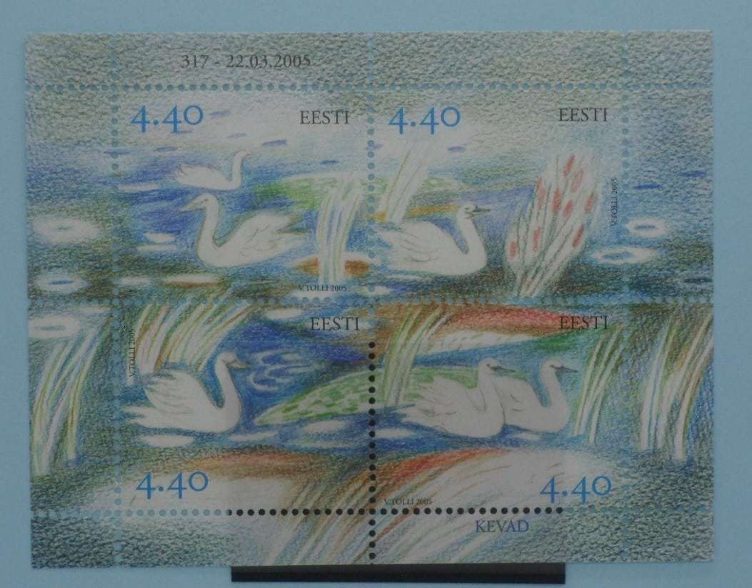 Estonia Stamps, 2005, MS483, Mint image 0