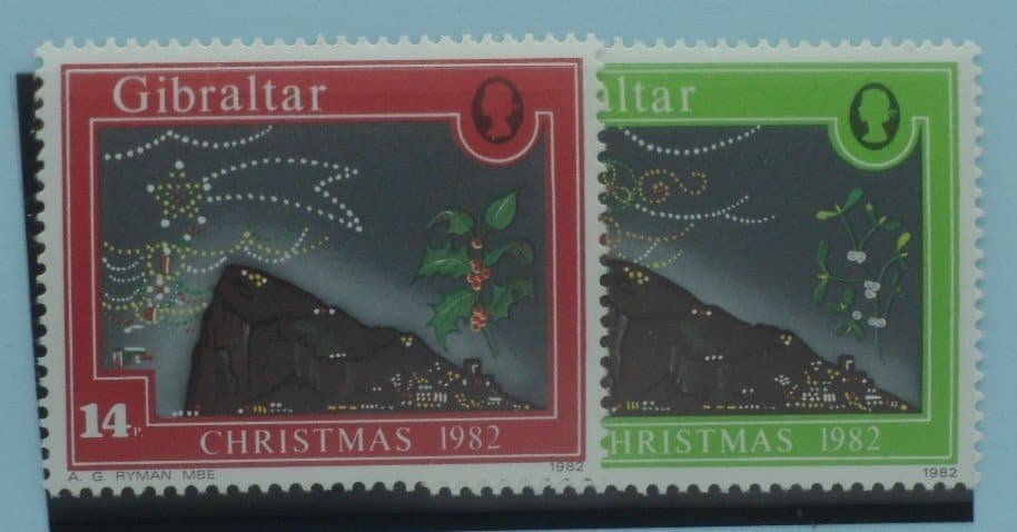 Gibraltar Stamps, 1982, SG485-486, Mint image 0