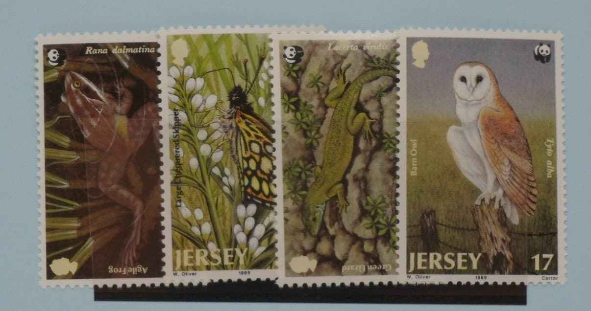 Jersey Stamps, 1989, SG492-495, Mint image 0