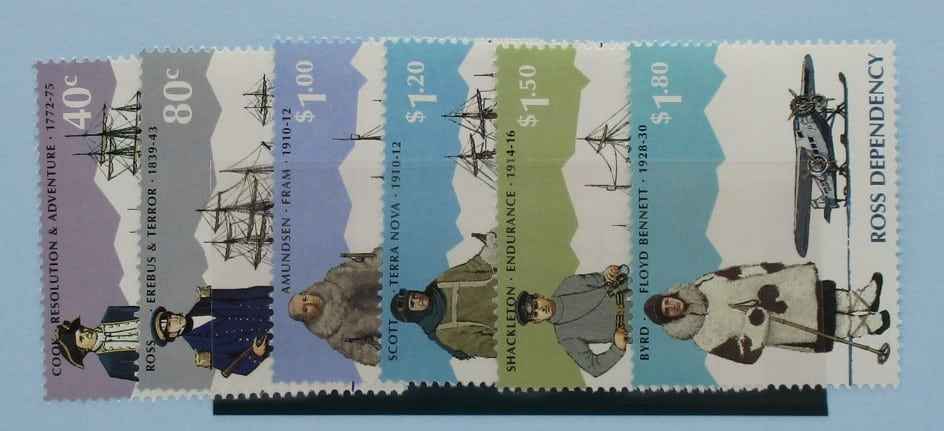 Ross Dependency Stamps, 1995, SG32-37, Mint image 0
