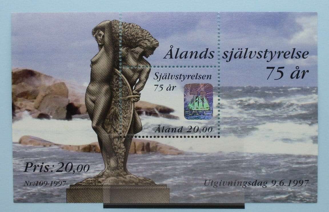 Aland Islands Stamps, 1997, MS126, Mint image 0