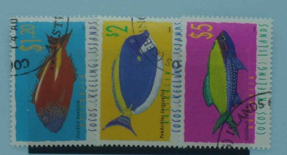 Cocos (Keeling) Islands Stamps, 1995-2001, SG342-343a, Used image 0