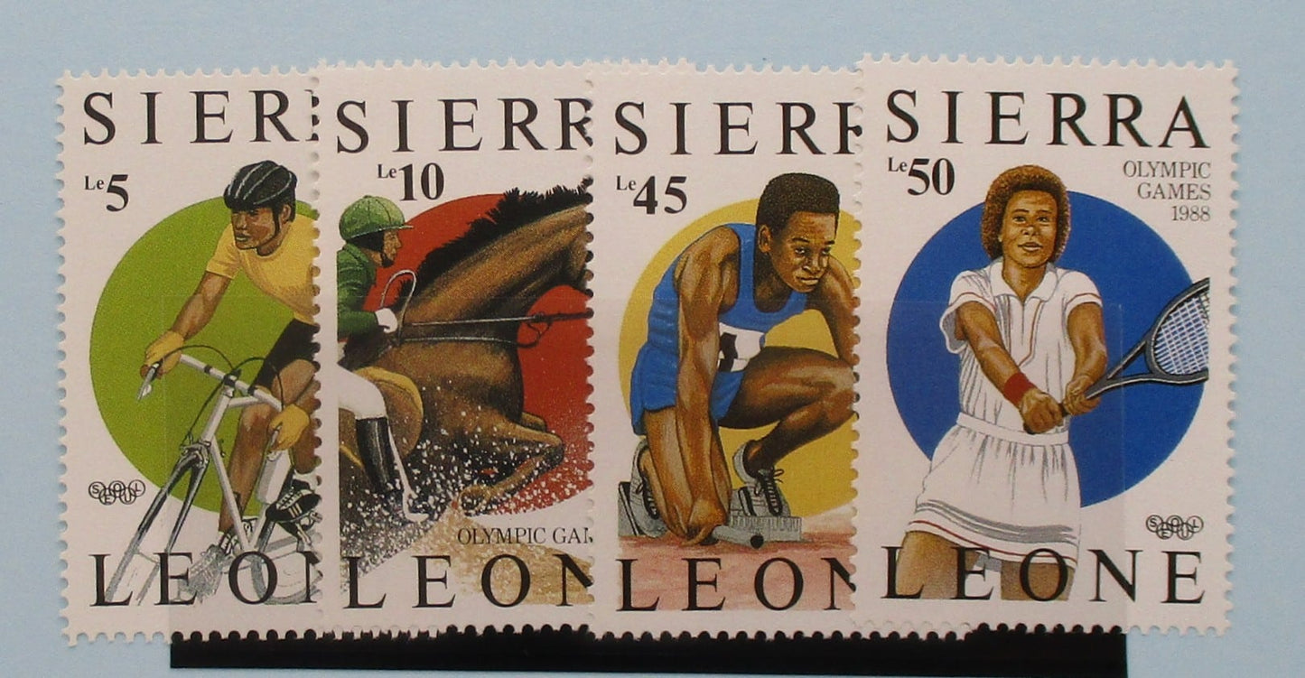 Sierra Leone Stamps, 1987, SG1043-1046, Mint image 0