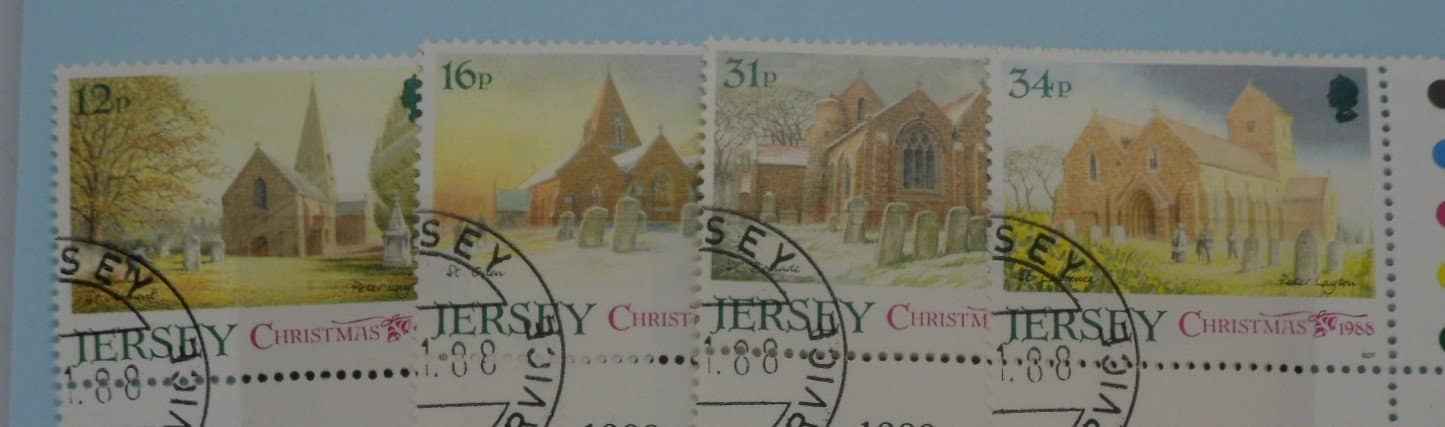 Jersey Stamps, 1988, SG458-461, Used image 0