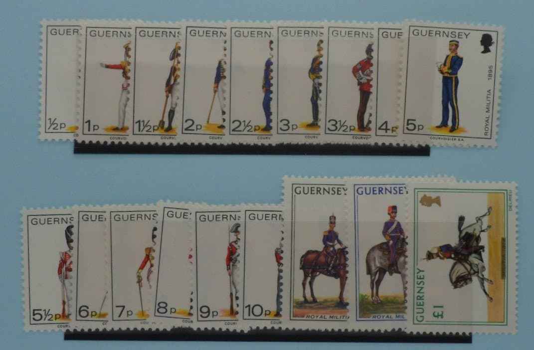 Guernsey Stamps, 1974, SG98-113, Mint image 0
