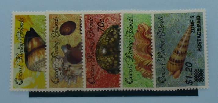 Cocos (Keeling) Islands Stamps, 1990, SG235-239, Mint image 0