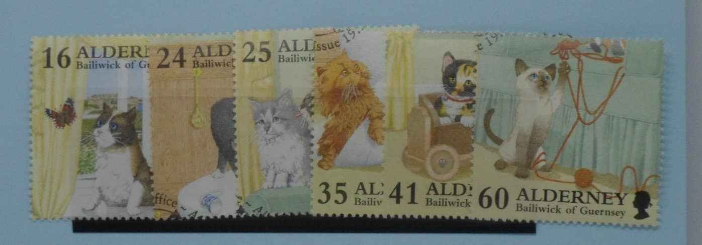Alderney Stamps, 1996, SGA89-A94, Used image 0