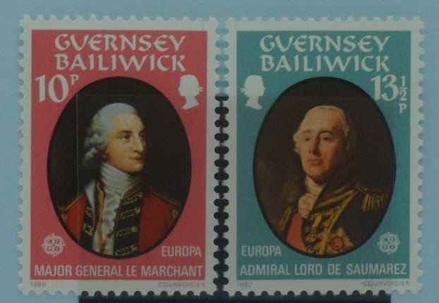 Guernsey Stamps, 1980, SG212-213, Mint image 0