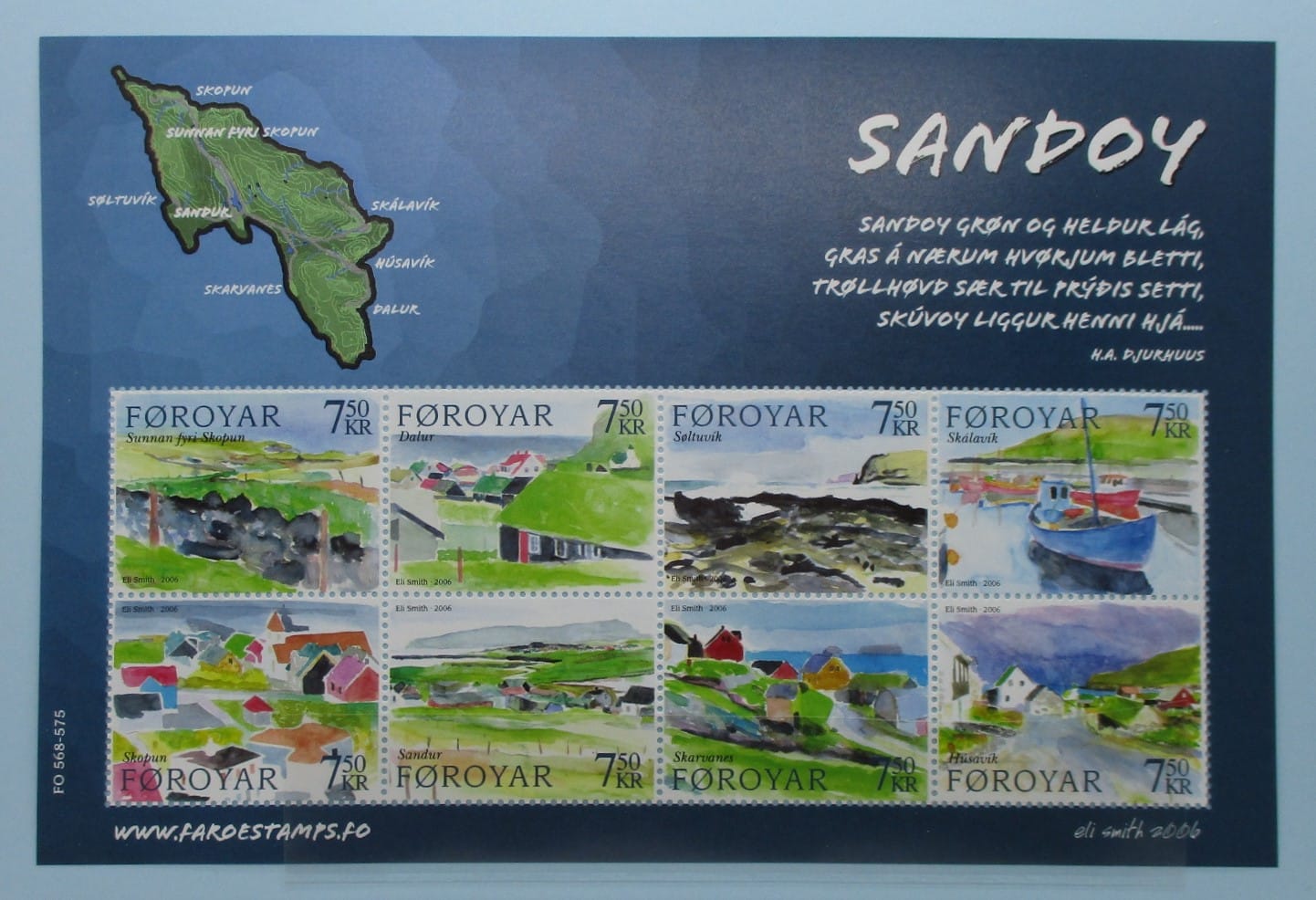 Faroe Islands Stamps, 2006, MS526, Mint image 0