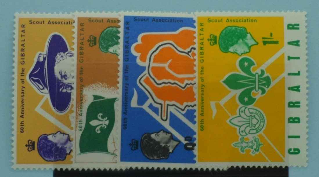 Gibraltar Stamps, 1968, SG223-226, Mint image 0