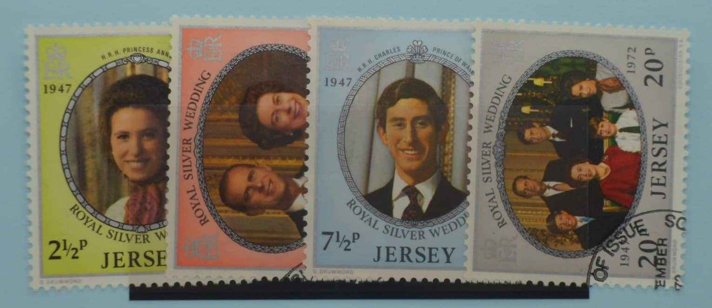 Jersey Stamps, 1972, SG81-84, Used image 0