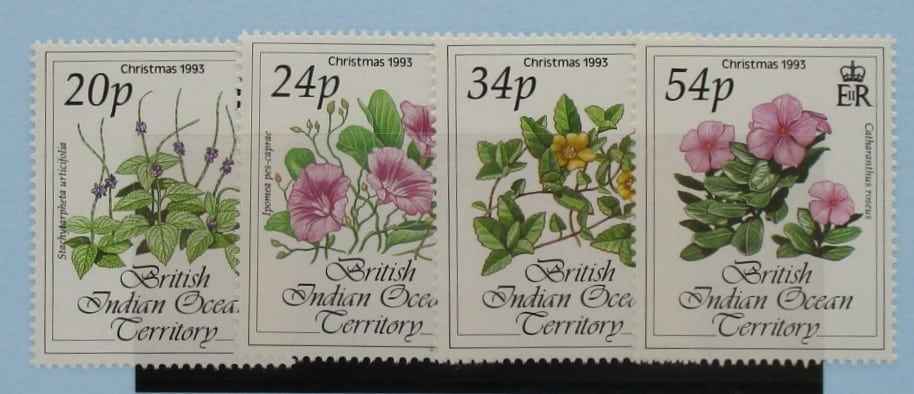 British Indian Ocean Territory Stamps, 1993, SG141-144, Mint image 0