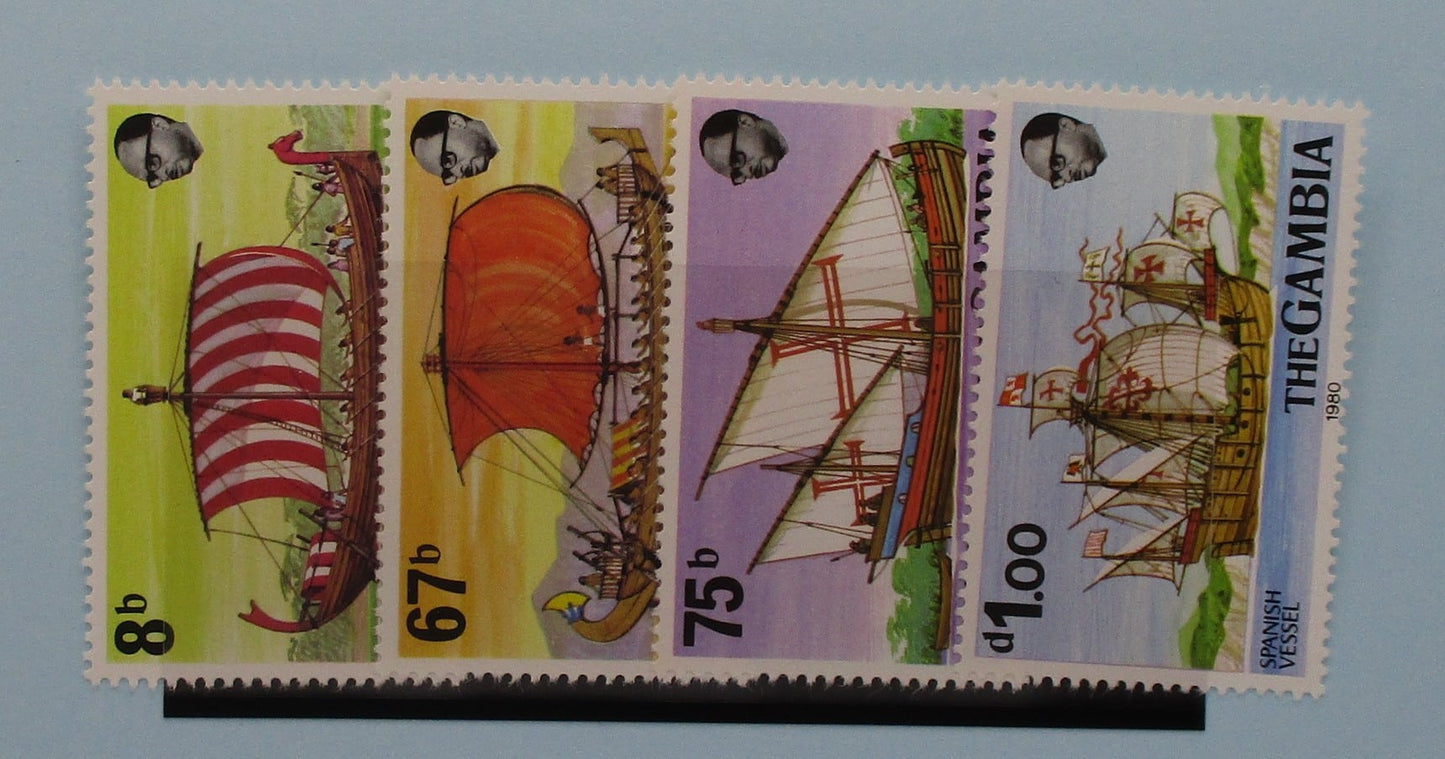 Gambia Stamps, 1980, SG441-444, Mint image 0