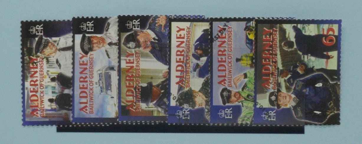 Alderney Stamps, 2003, SGA217-A222, Used image 0