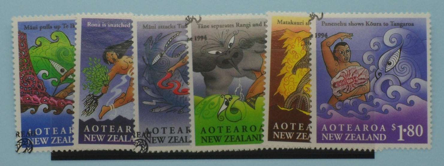 New Zealand Stamps, 1994, SG1807-1812, Used image 0