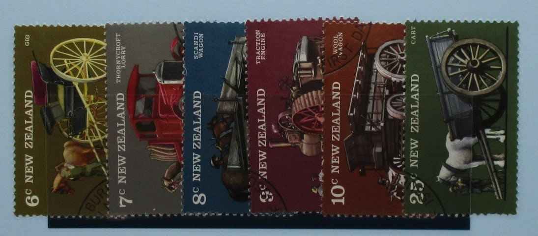 New Zealand Stamps, 1976, SG1115-1120, Used image 0