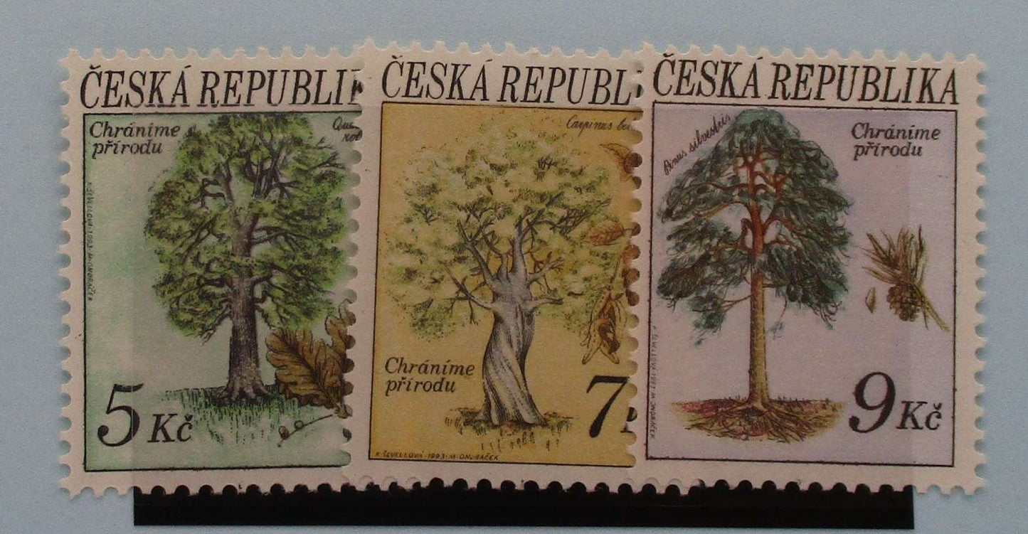 Czech Republic Stamps, 1993, SG30-32, Mint image 0