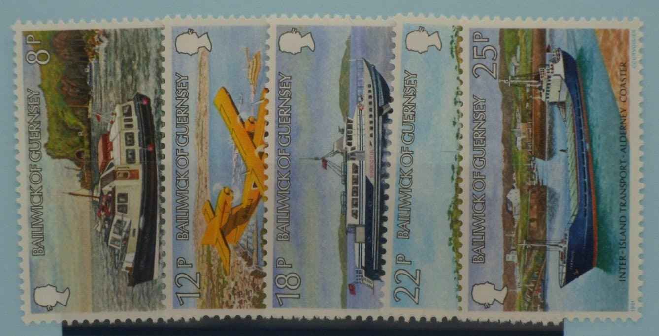 Guernsey Stamps, 1981, SG240-244, Mint image 0