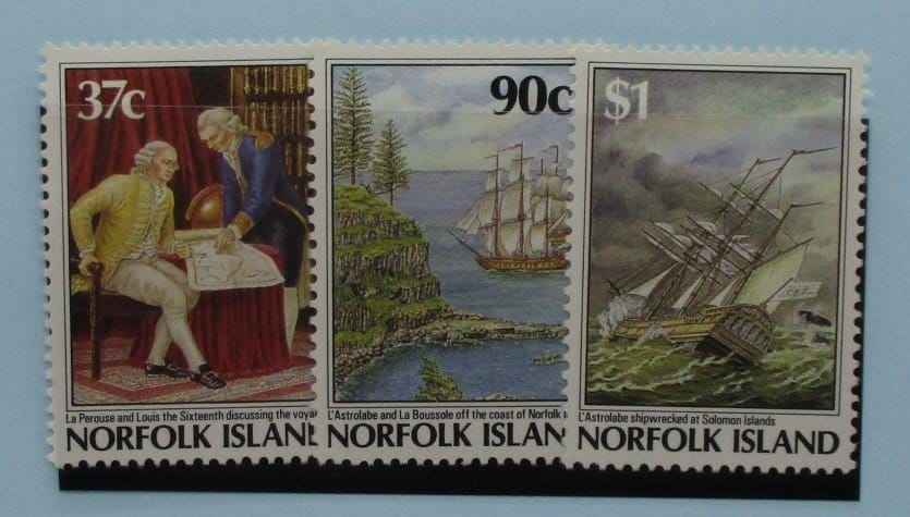 Norfolk Islands Stamps, 1987, SG433-435, Mint image 0