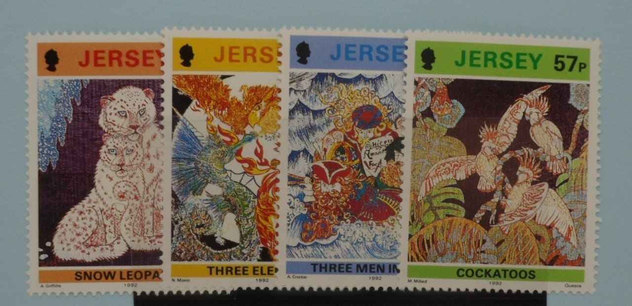 Jersey Stamps, 1992, SG587-590, Mint image 0
