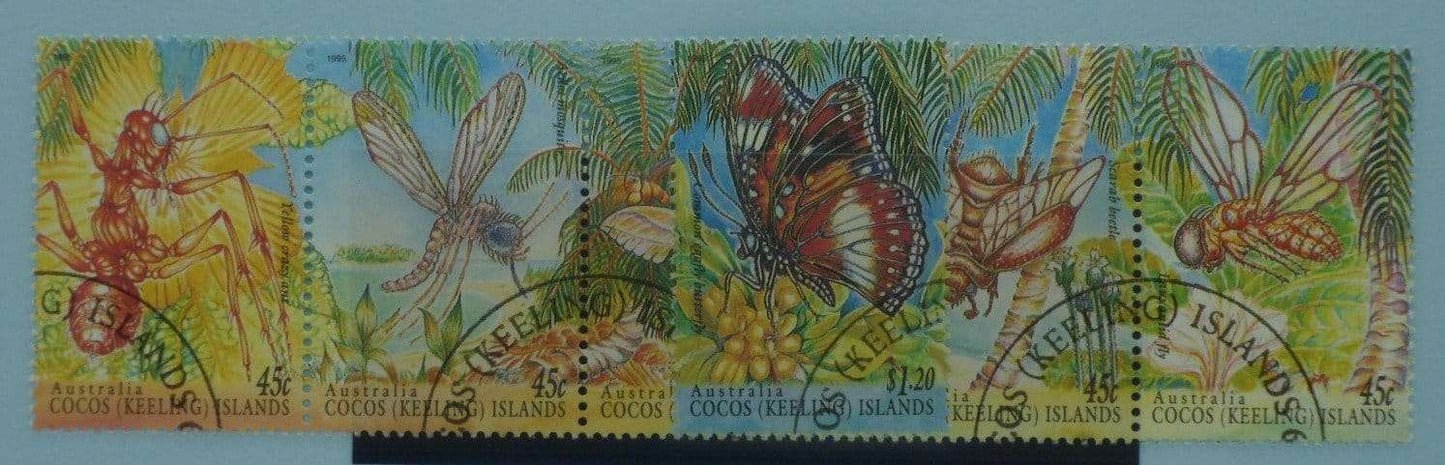 Cocos (Keeling) Islands Stamps, 1995, SG326a, SG331, Used image 0