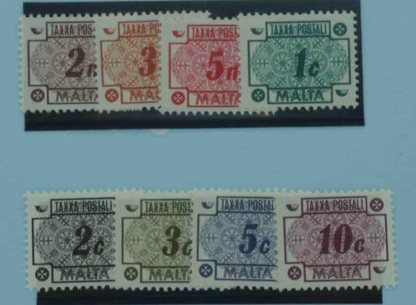 Malta Stamps, 1973, D42-D49, Mint image 0