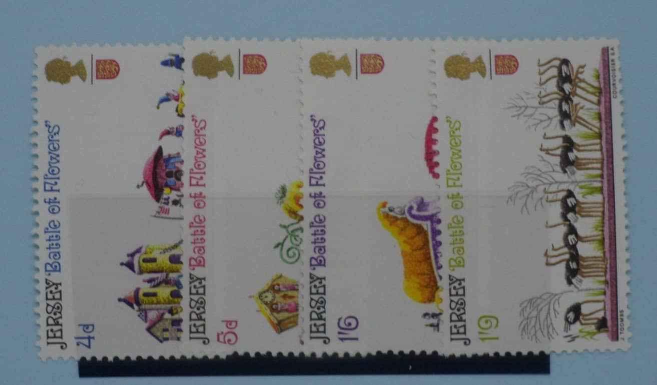 Jersey Stamps, 1970, SG38-41, Mint image 0