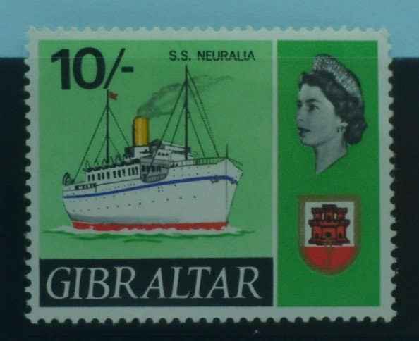 Gibraltar Stamps, 1967-69, SG212, Mint image 0