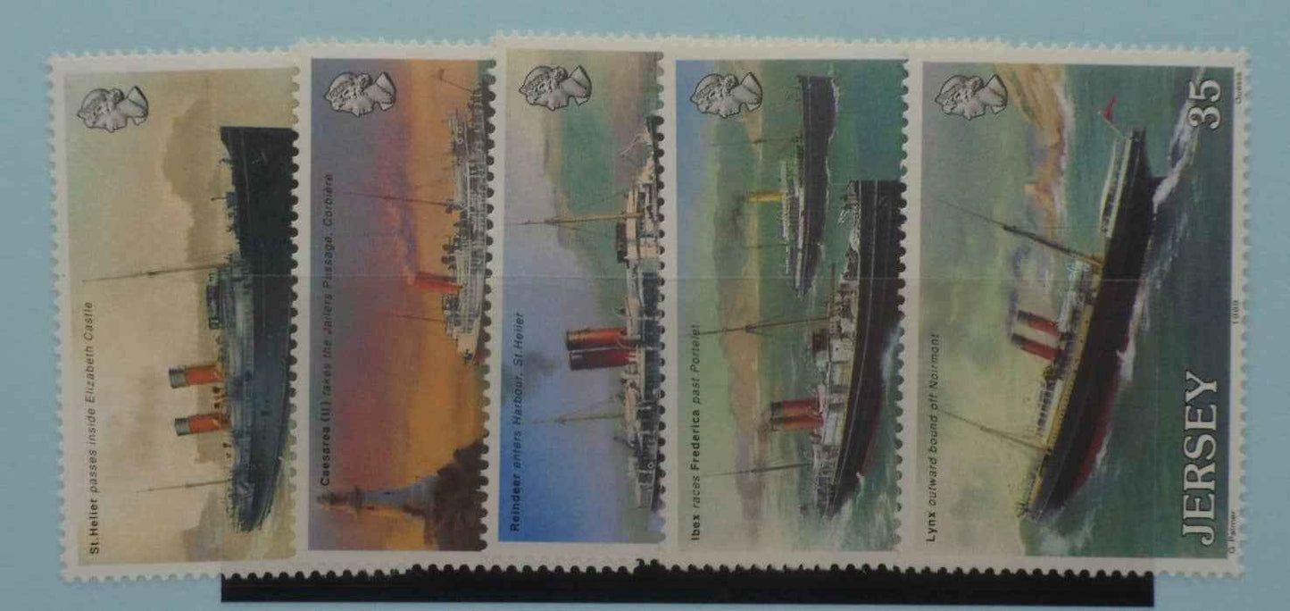 Jersey Stamps, 1989, SG507-511, Mint image 0