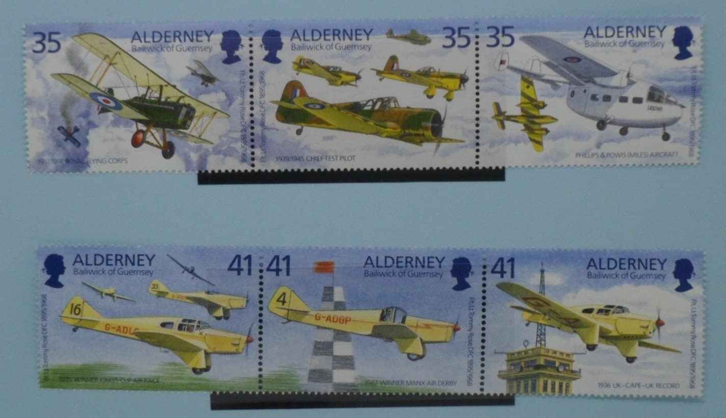 Alderney Stamps, 1995, A78a, A81a, Mint image 0