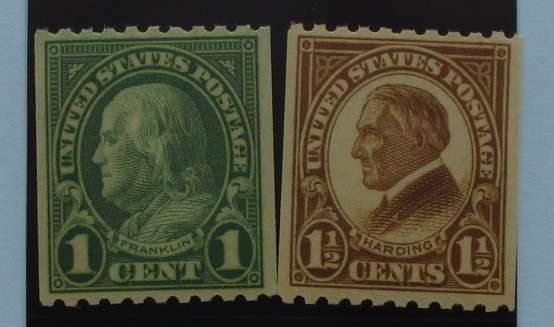 USA Stamps, 1922-32, SG611-612, Mint image 0