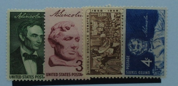 USA Stamps, 1958-59, SG1112-1115, Mint image 0