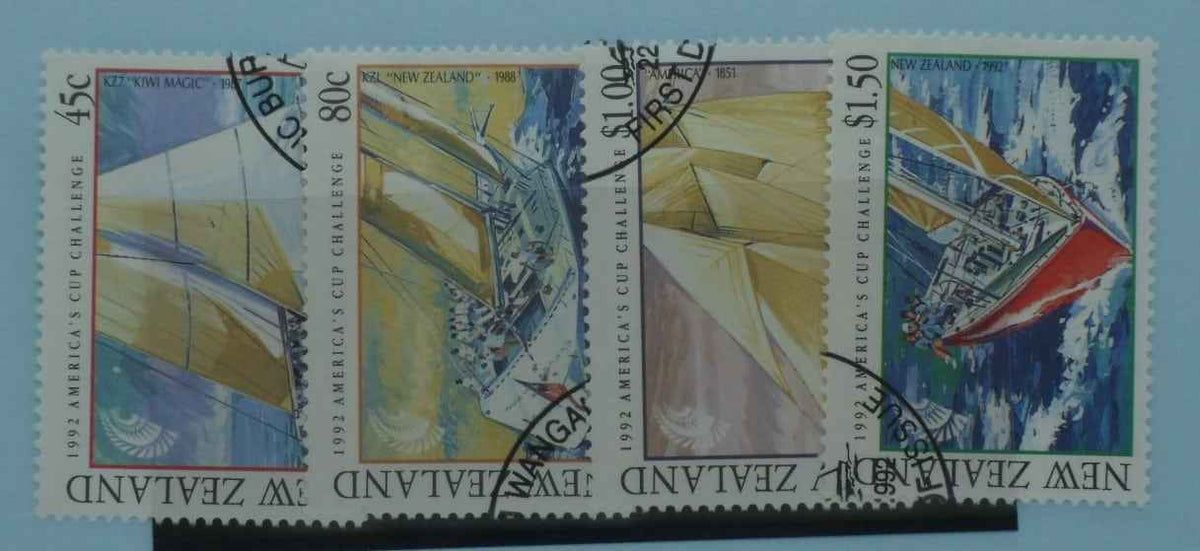 New Zealand Stamps, 1992, SG1655-1658, Used image 0
