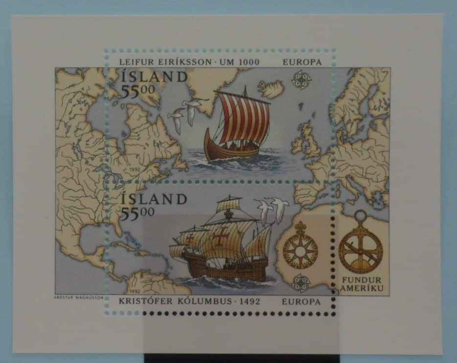Iceland Stamps, 1992, MS787, Mint image 0