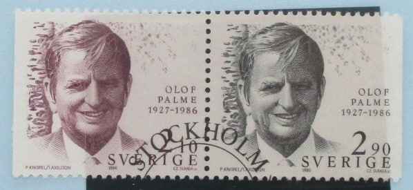 Sweden Stamps, 1986, SG1295-1296, Used image 0