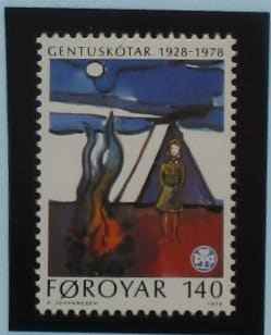 Faroe Islands Stamps, 1978, SG40, Mint image 0