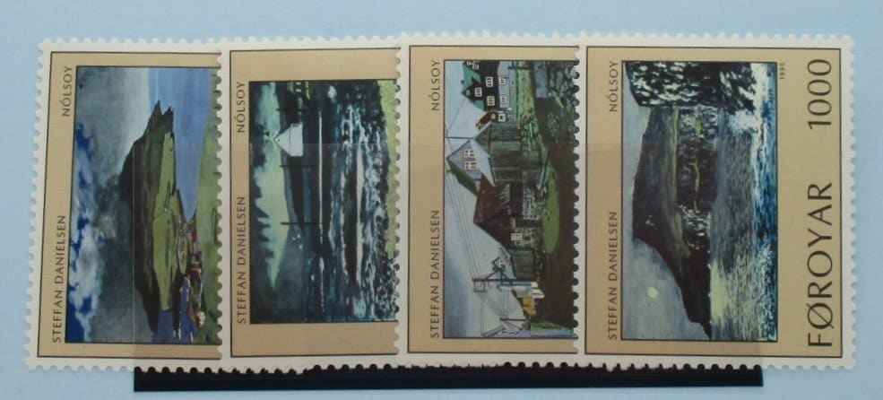 Faroe Islands Stamps, 1990, SG200-203, Mint image 0