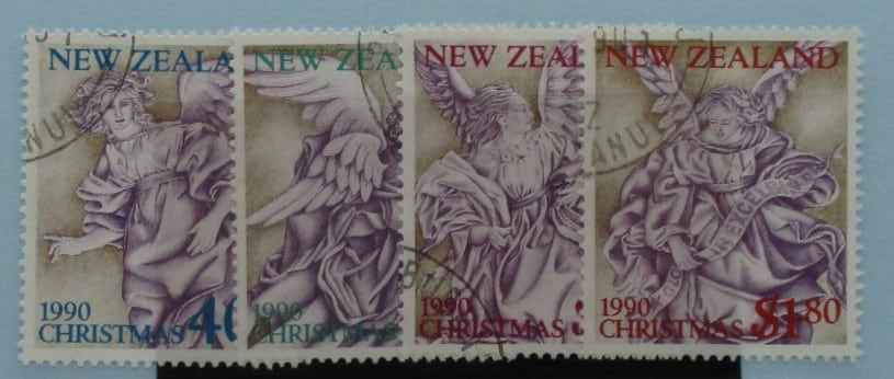 New Zealand Stamps, 1990, SG1569-1572, Used image 0