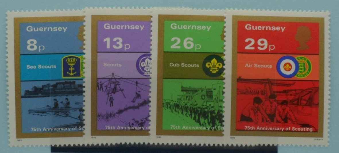 Guernsey Stamps, 1982, SG259-262, Mint image 0