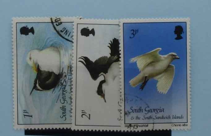 South Georgia and South Sandwich Islands Stamps, 1987, SG161-163, Used image 0