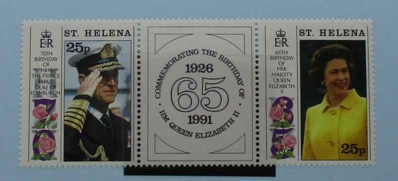 St Helena Stamps, 1991, SG591-592 Mint image 0