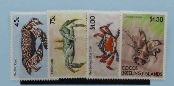 Cocos (Keeling) Islands Stamps, 1990, 219-222, Mint, image 0
