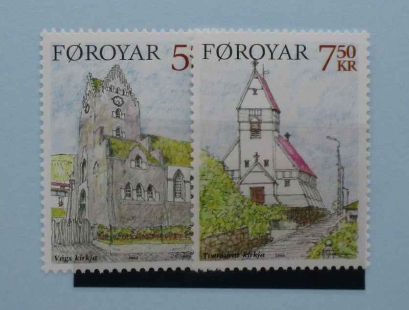 Faroe Islands Stamps, 2004, SG470-471, Mint image 0