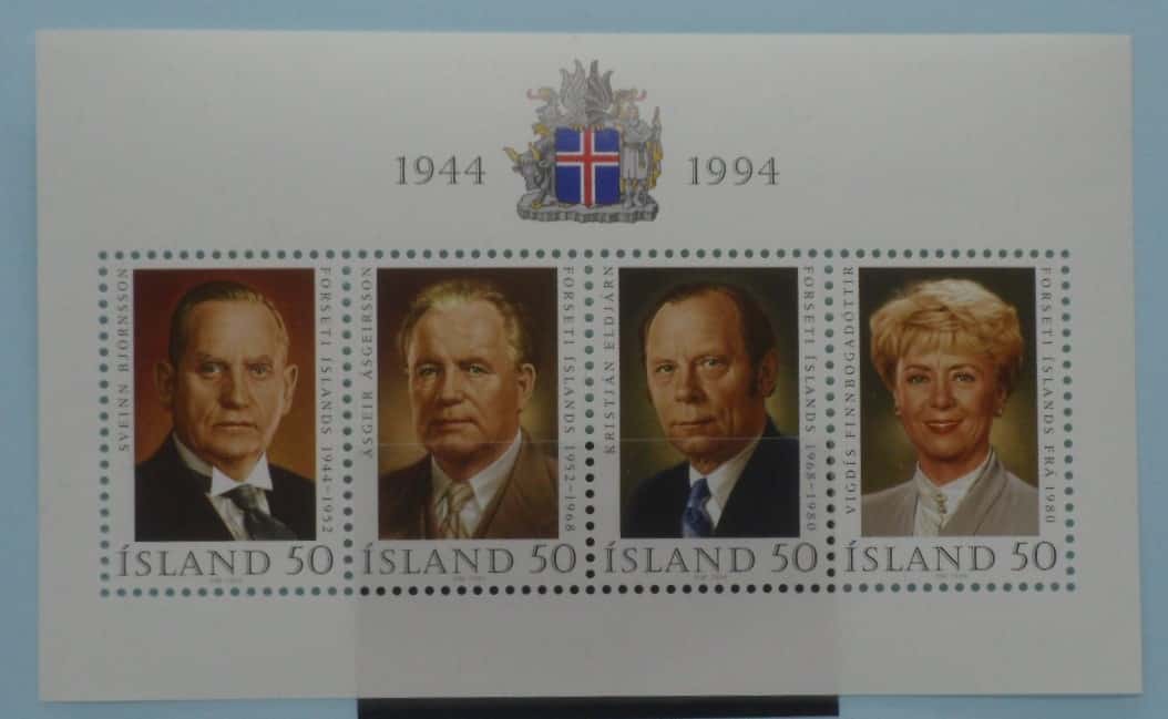 Iceland Stamps, 1994, MS829, Mint image 0