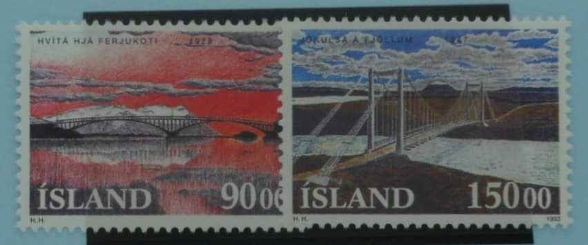 Iceland Stamps, 1993, SG804-805, Mint image 0