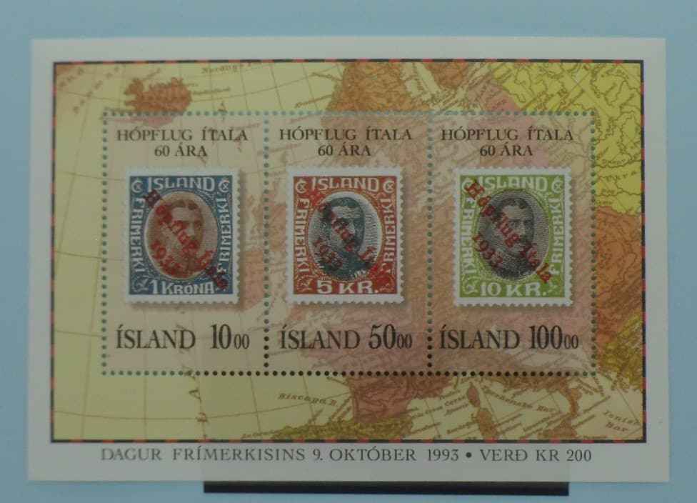 Iceland Stamps, 1993, MS810, Mint image 0