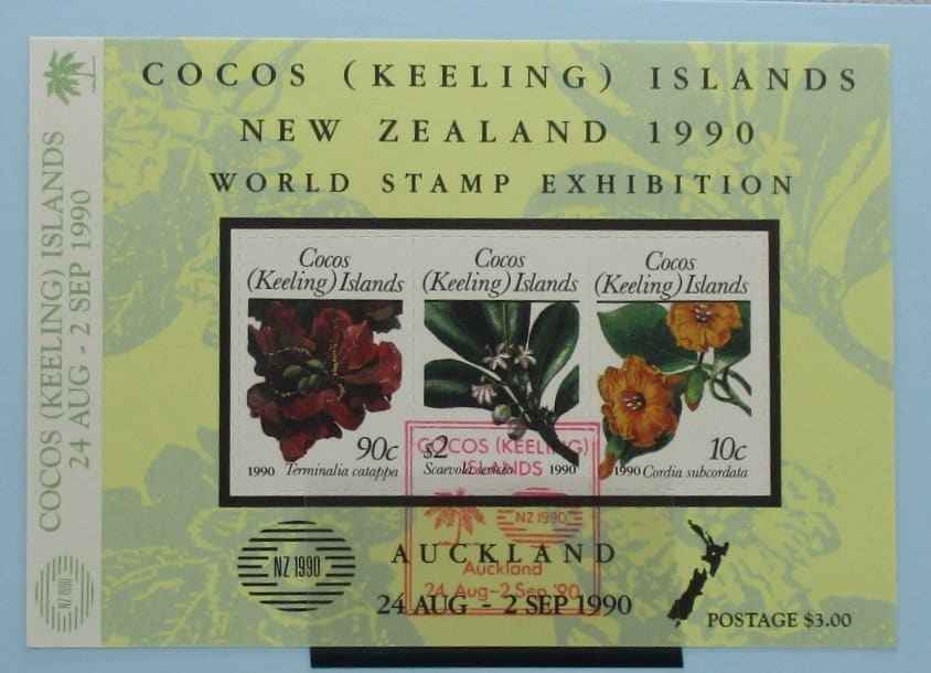 Cocos (Keeling) Islands Stamps, 1990, MS229, Used image 0