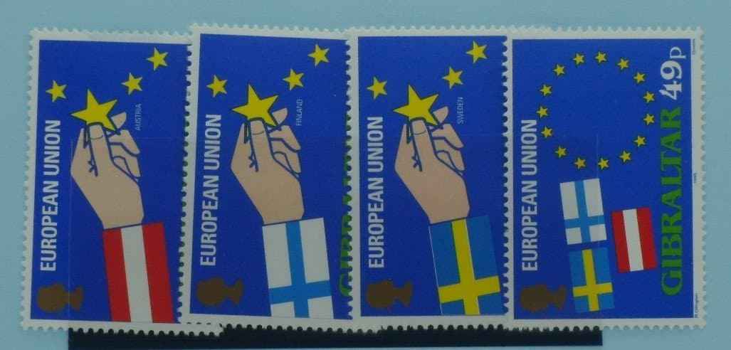 Gibraltar Stamps, 1995, SG736-739, Mint image 0